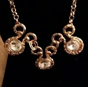 Gold Necklace w/earrings